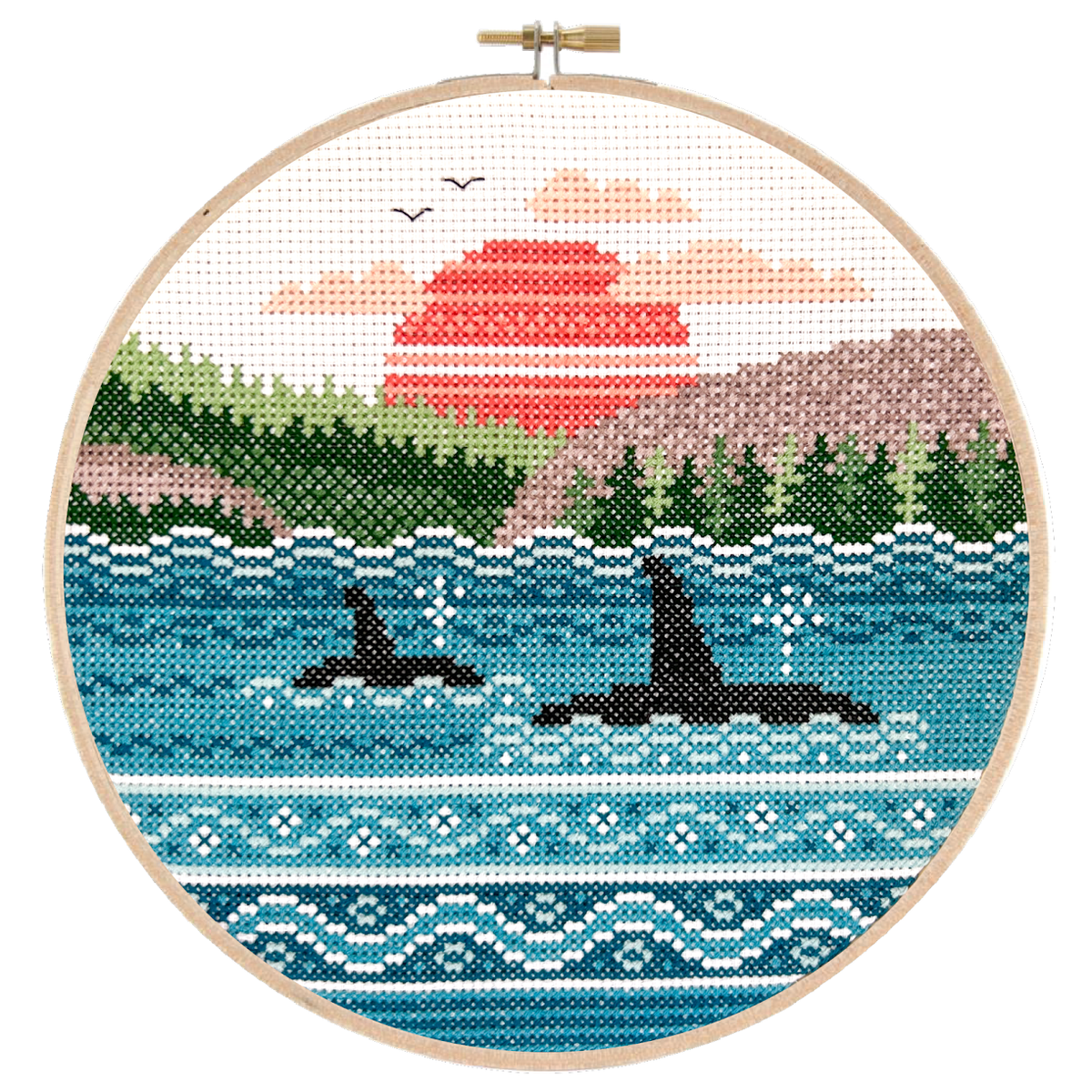 ORCA BAY CROSS STITCH KIT