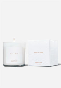 BRAND & IRON: YUZU + BIRCH CANDLE