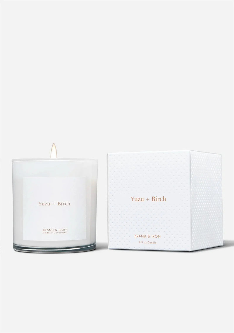 BRAND & IRON: YUZU + BIRCH CANDLE