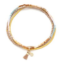 MIYUKI BRACELET TRIO - DESERT GOLD