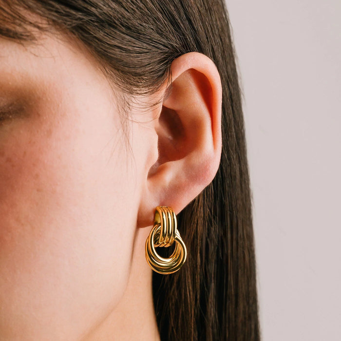 LOVER'S TEMPO: MARIS KNOCKER EARRINGS
