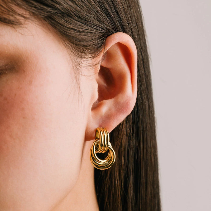 LOVER'S TEMPO: MARIS KNOCKER EARRINGS