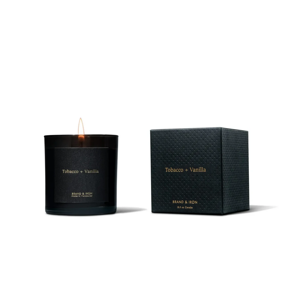 BRAND & IRON: TOBACCO + VANILLA CANDLE