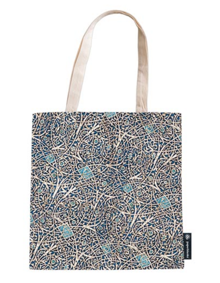 GRANADA TURQUOISE CANVAS TOTE