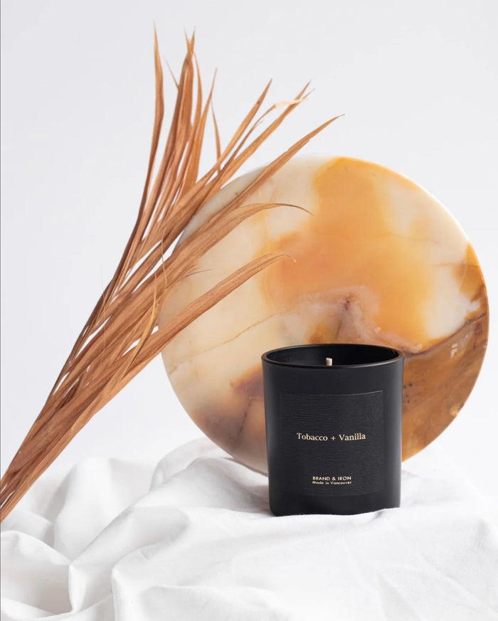 BRAND & IRON: TOBACCO + VANILLA CANDLE