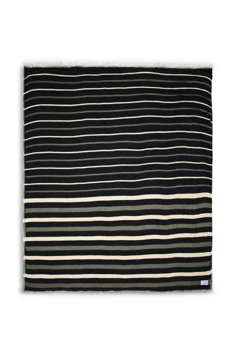 THE WINSLOW STRIPE FLEECE THROW
