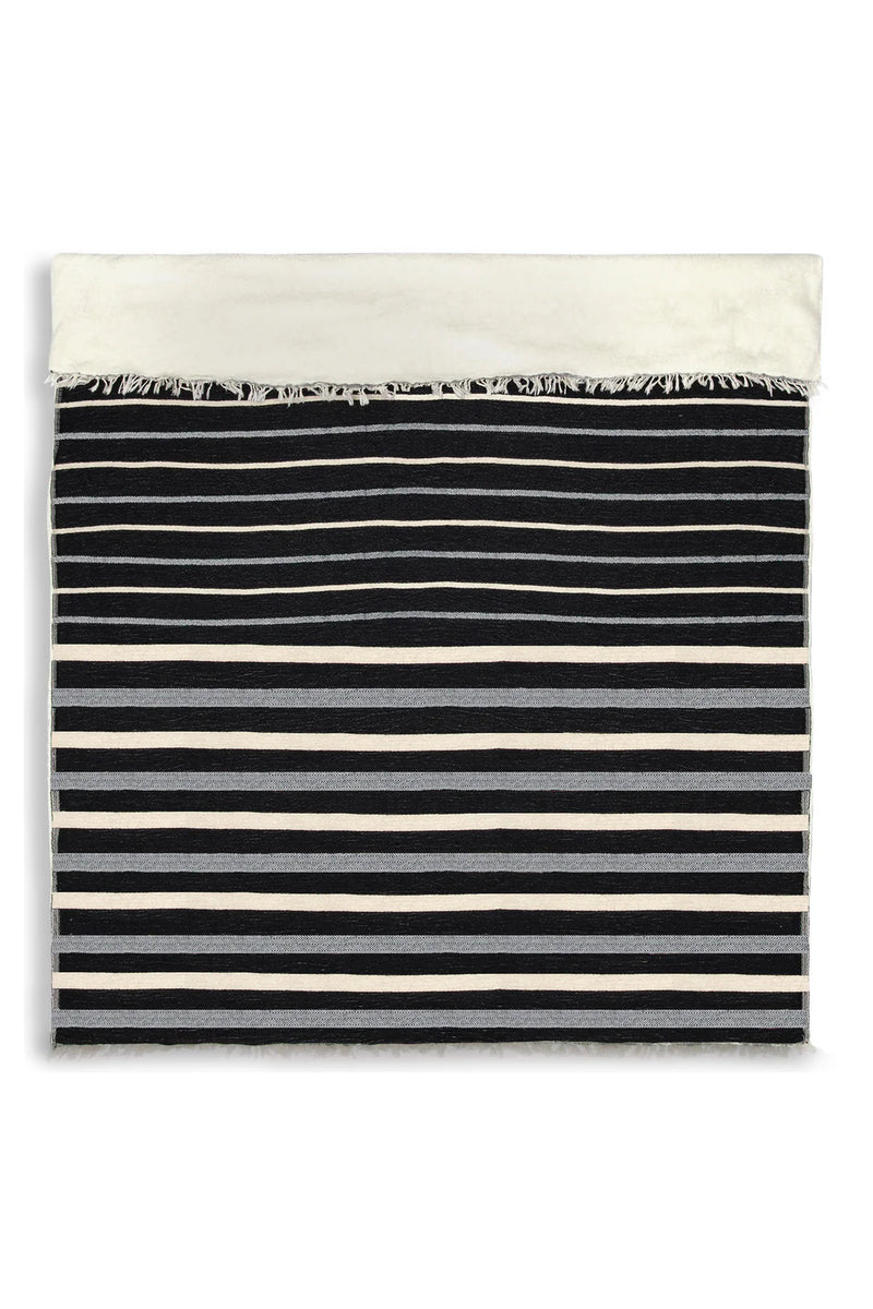 THE WINSLOW STRIPE FLEECE THROW
