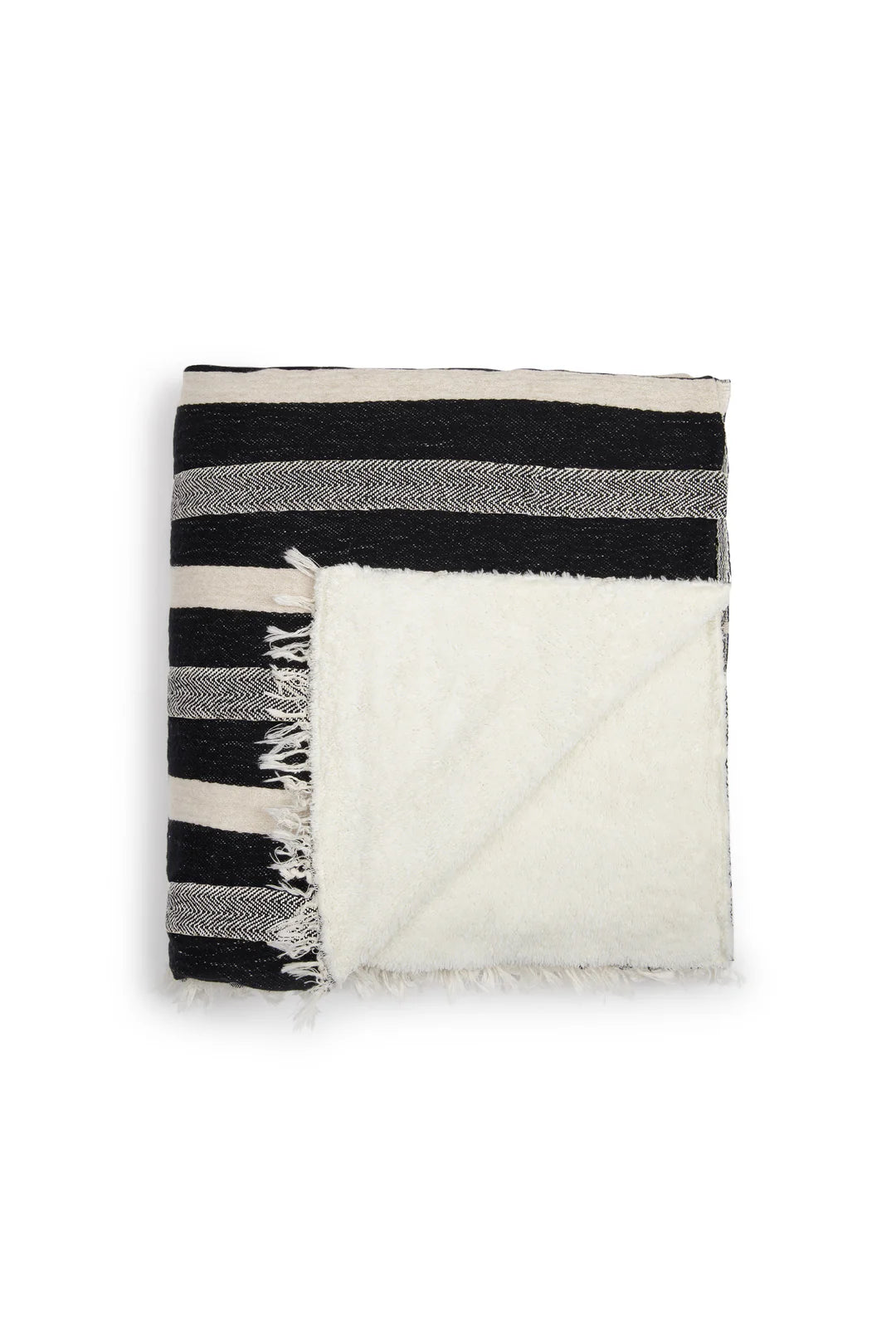 THE WINSLOW STRIPE FLEECE THROW
