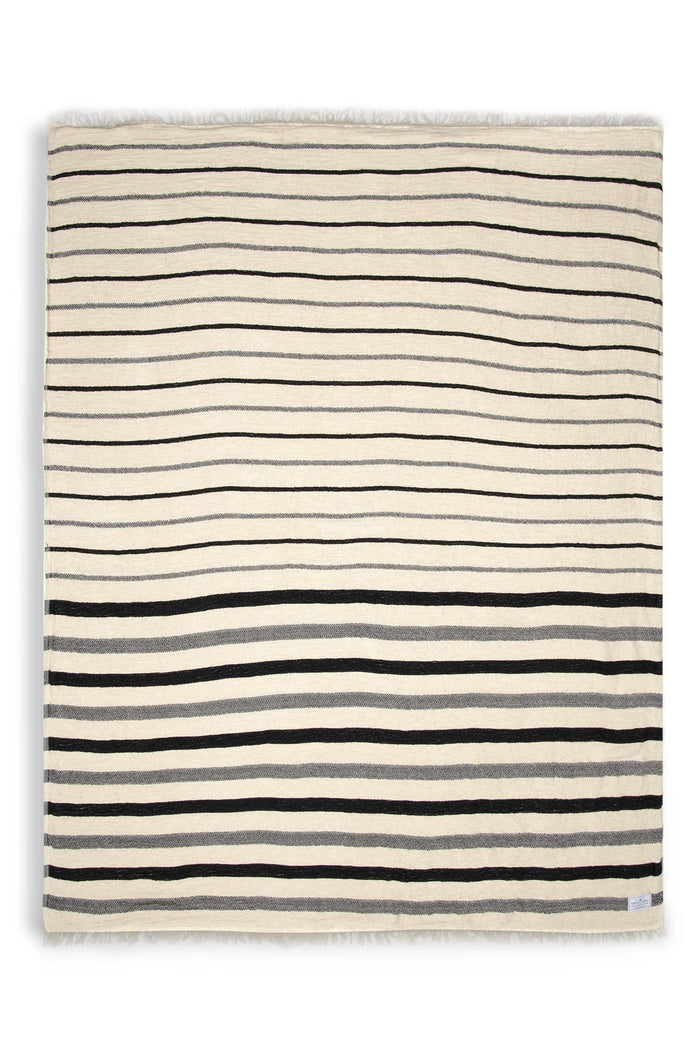 THE WINSLOW STRIPE FLEECE THROW