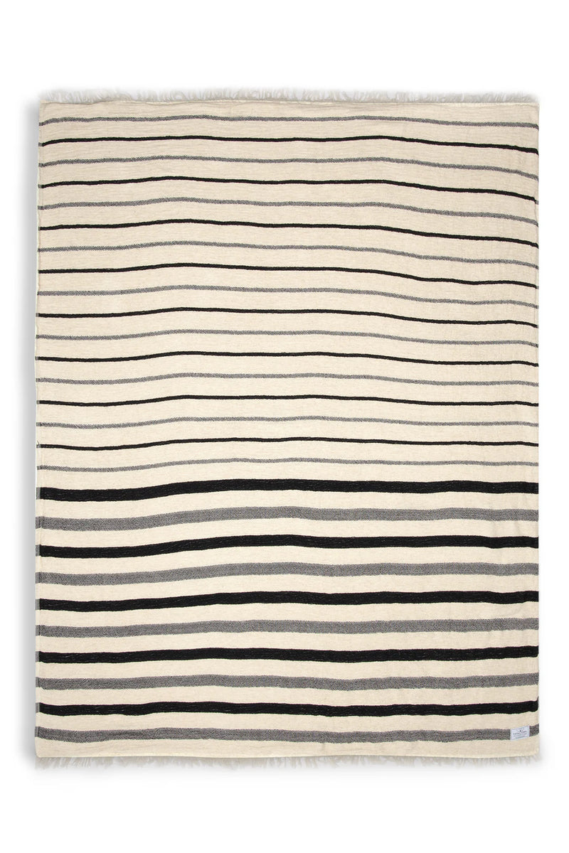 THE WINSLOW STRIPE FLEECE THROW