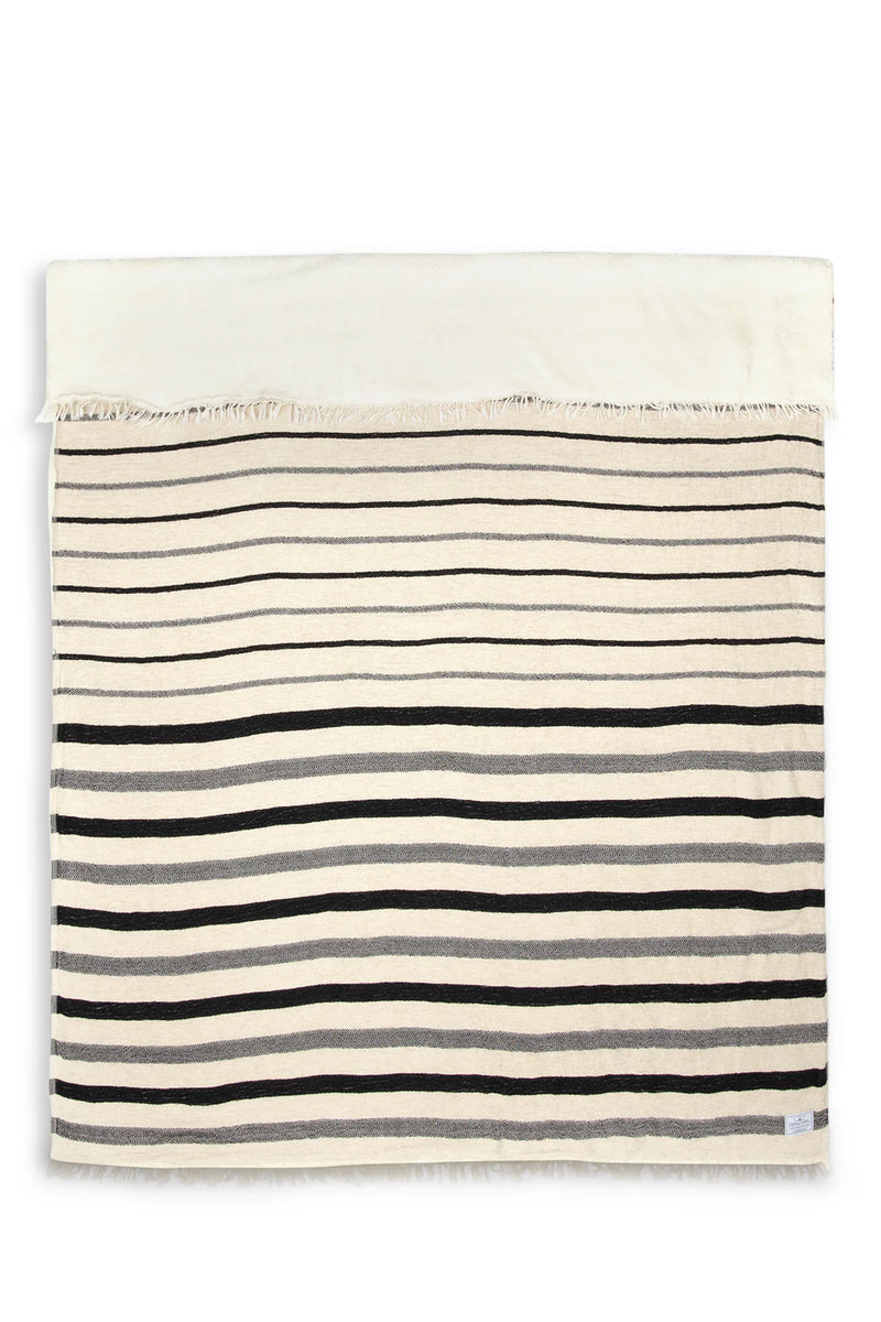 THE WINSLOW STRIPE FLEECE THROW