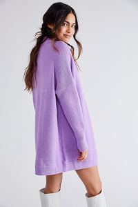 OTTOMAN SLOUCHY TUNIC - GLOWING GRAPE