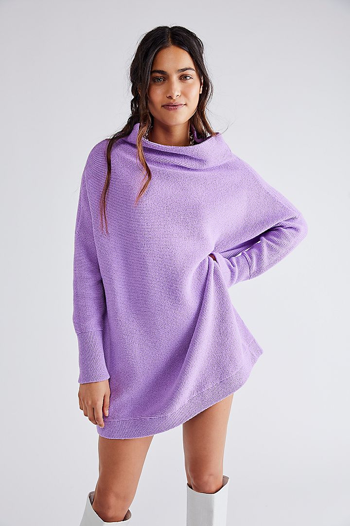 OTTOMAN SLOUCHY TUNIC - GLOWING GRAPE