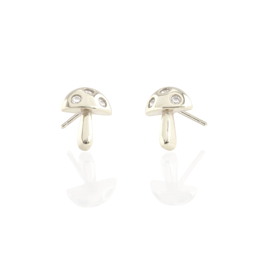 MUSHROOM CRYSTAL STUDS