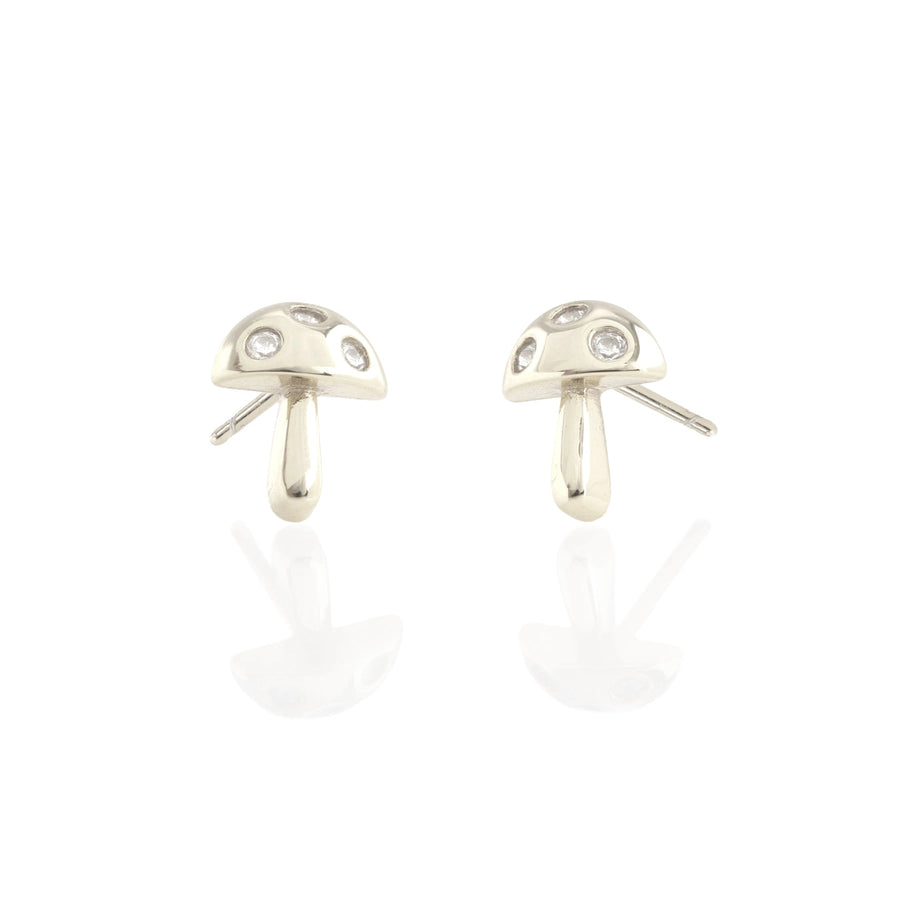 MUSHROOM CRYSTAL STUDS