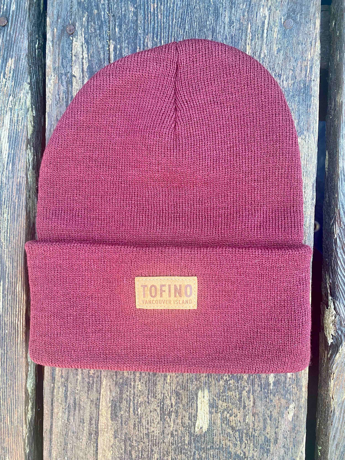 TOFINO LEATHER PATCH TOQUE