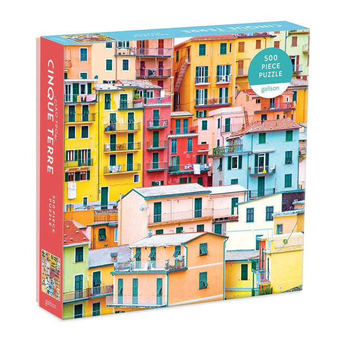 CIAO FROM CINQUE TERRE 500 PIECE JIGSAW PUZZLE