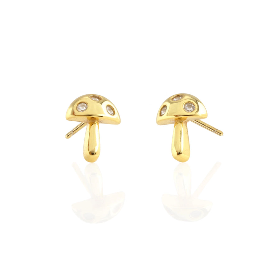 MUSHROOM CRYSTAL STUDS